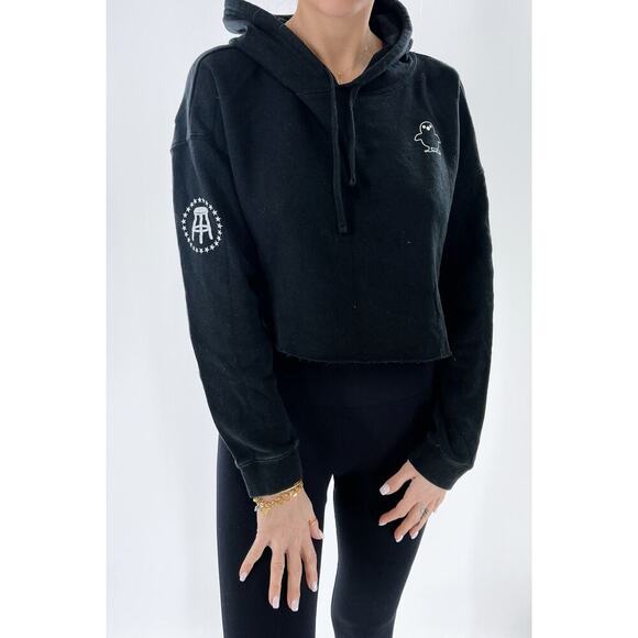 Barstool Sports Friday Energy Black Hoodie Sweatshirt Size Medium - Picture 1 of 4